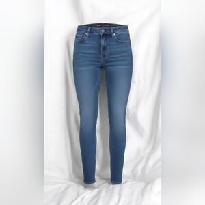 American Eagle Women's Size 2 Regular Jeans Next Level Stretch Blue Denim
